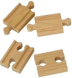 Babu traukinukai – bėgių jungtys 4+4 vnt.