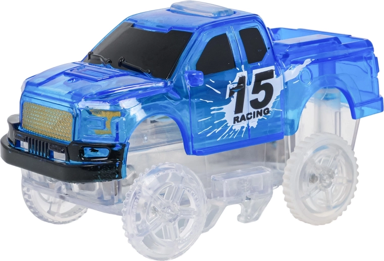 LED automobilis pasiruošęs lenktynėms