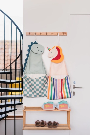 Linksmas unicorn dizainas, kuris praskaidrins kambarį
