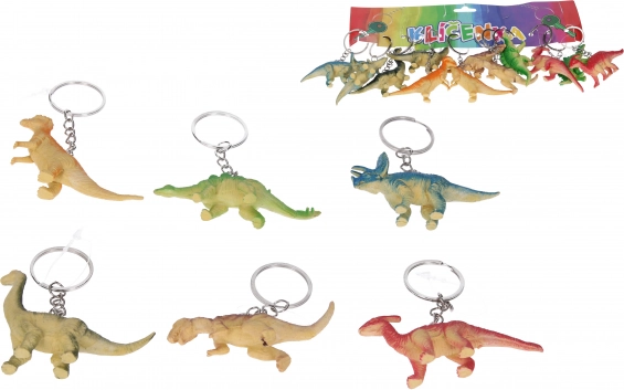 Dinozauras raktų pakabukas