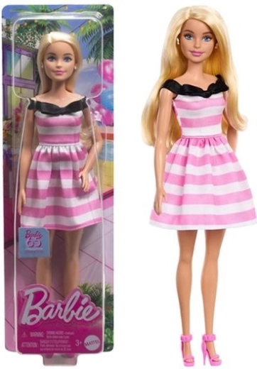 Barbie Fashionistas blondinė lėlė 65-mečio proga