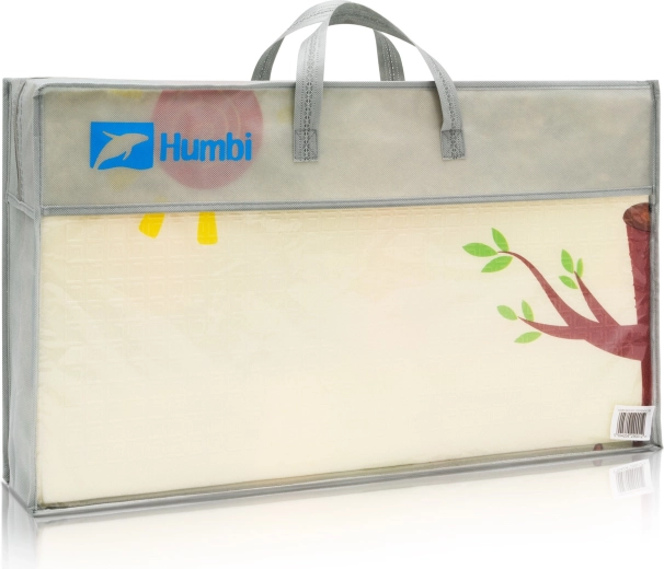 Sulankstoma konstrukcija ir krepšys pakuotėje