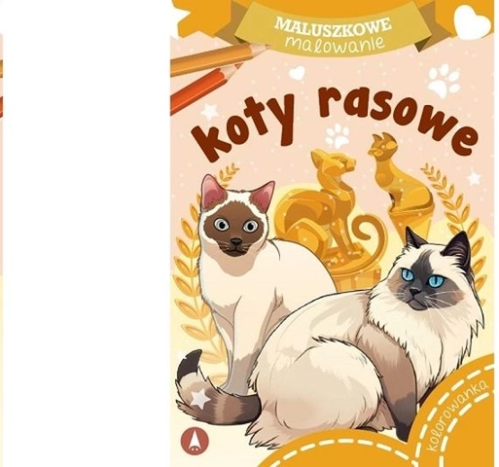 Mažylių spalvinimas: veislės katės