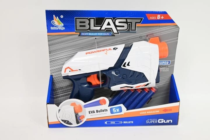 „Blast“ pistoletas putplasčio strėlytėms