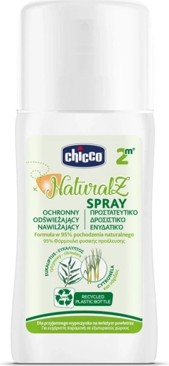Chicco NaturalZ protective and refreshing mosquito repellent spray 100 ml