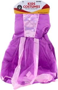 Vaikiškas kostiumas – violetinė princesės suknelė