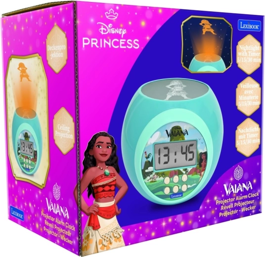 Children's alarm clock with projector DISNEY MOANA by Lexibook