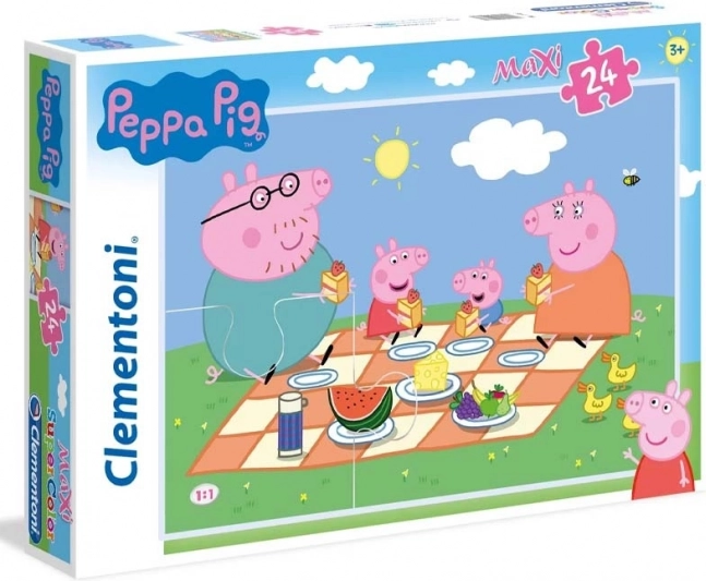 Dėlionė 24 maxi Peppa Pig
