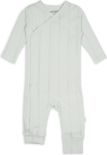 Wrap-style design for easy dressing