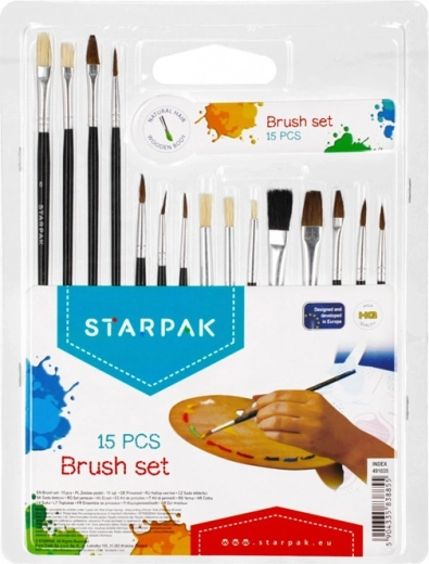 Set of brushes 15 pcs