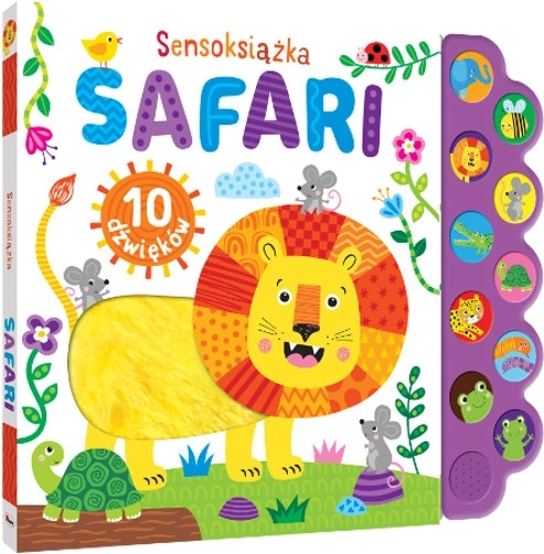 Sensorinė knygelė „Safari“
