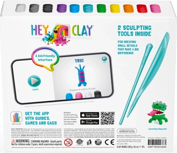 Creating with the HEY CLAY app