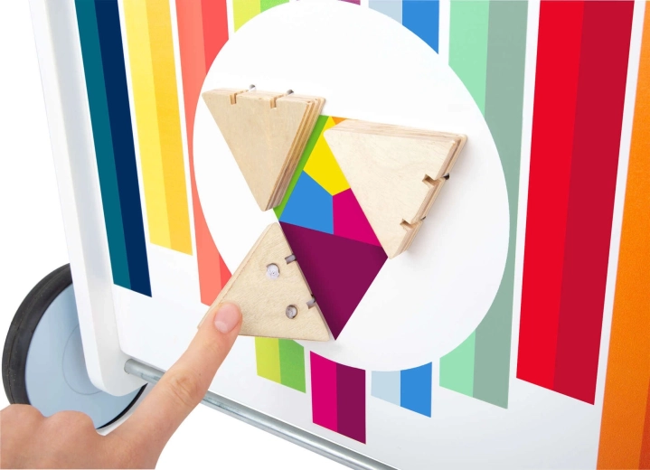 Playful learning about colors and shapes