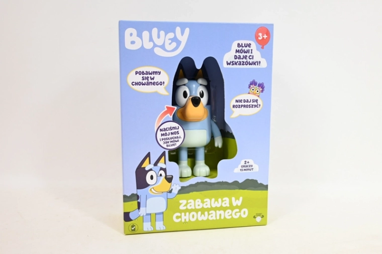 Bluey elektroninis slėpynių žaidimas „Zabawa w chowanego“ – 1 vnt.