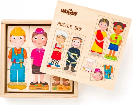 Occupations and People from Around the World - Puzzle and Exploration