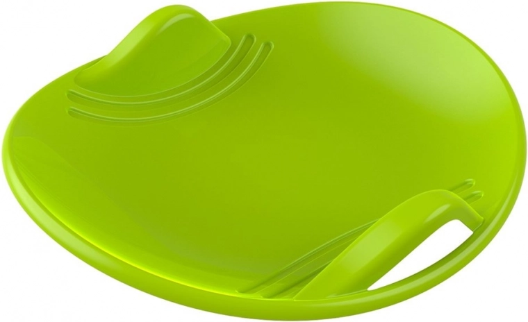 Round Snow Sled Green