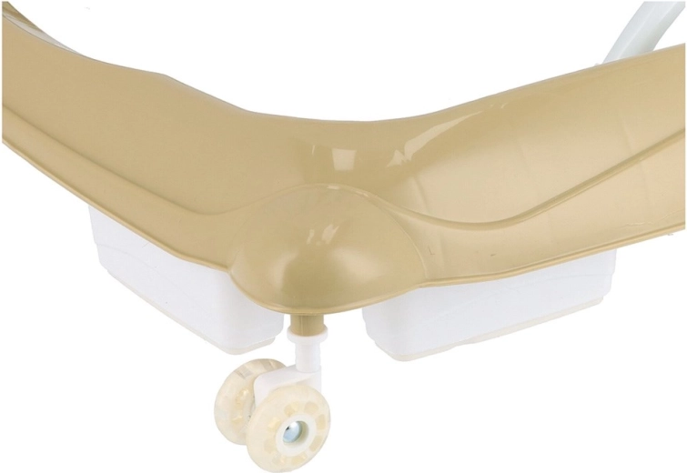 Smooth ride on silicone wheels