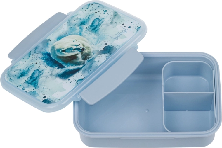 Removable compartments for an organized snack