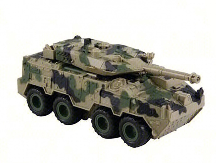 Military Vehicle with Flywheel and Effects