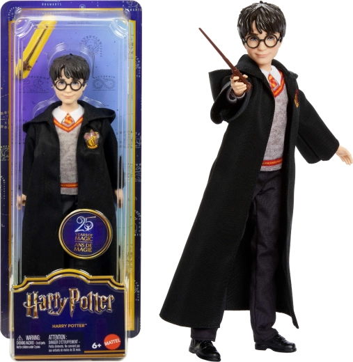 Harry Potter Doll in Gryffindor Robe with Wand