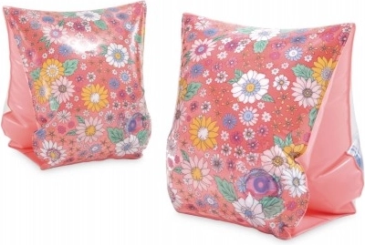 Pripučiamos vaikiškos plaukimo rankovės su gėlių motyvu INTEX 23 × 15 cm