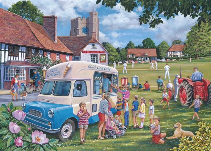 Puzzle Ice Cream Truck 1000 Pieces