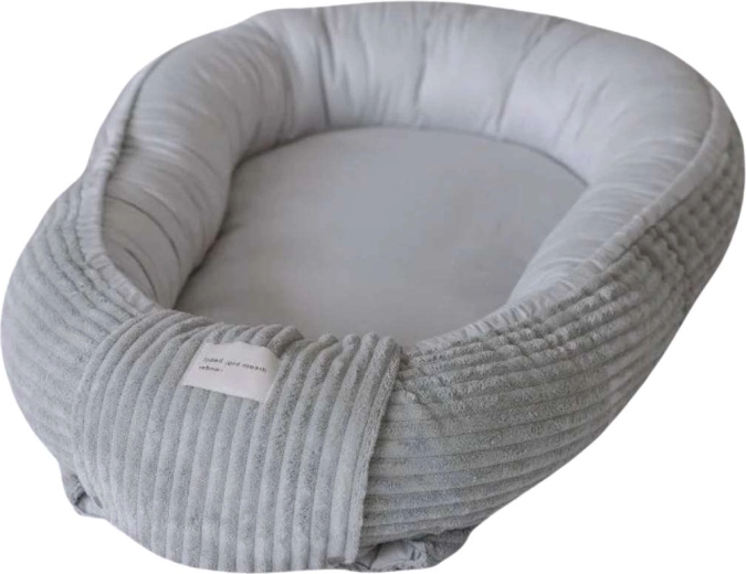 NANNA kūdikio lizdelis Cozy Grey