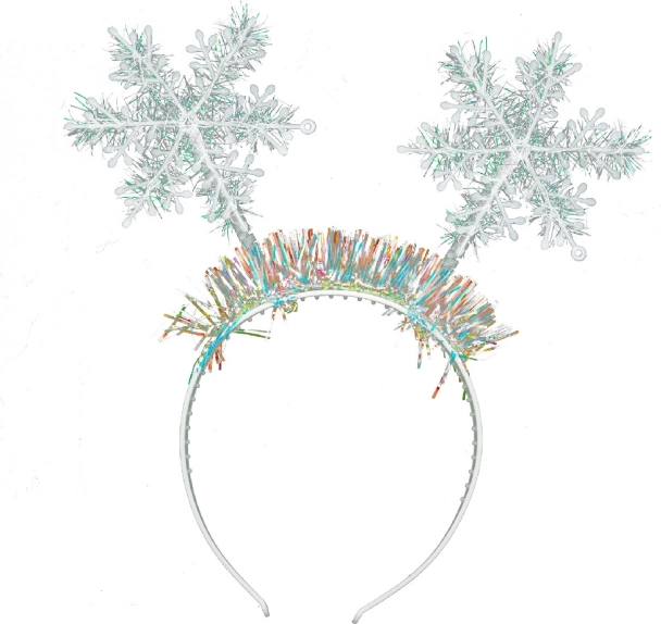 Headband with Snowflakes