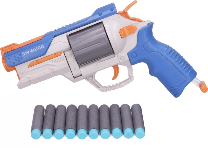Pioneer Revolver with Foam Darts