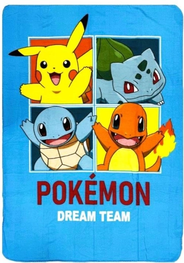 Pokémon fleece blanket 100 × 140 cm