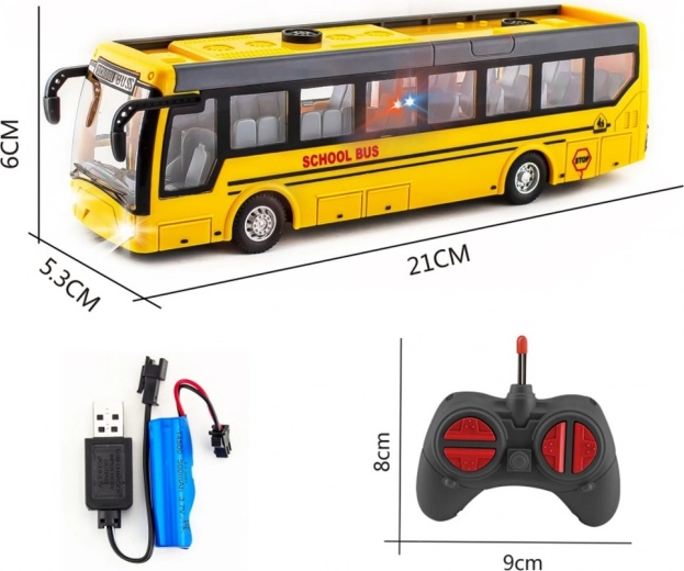 Nuotoliniu būdu valdomas mokyklinis autobusas 1:30