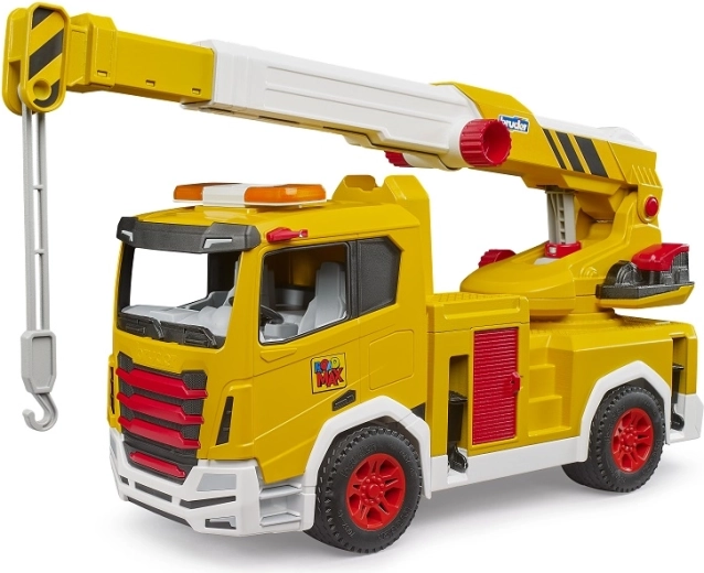 Bruder Roadmax yellow crane for children