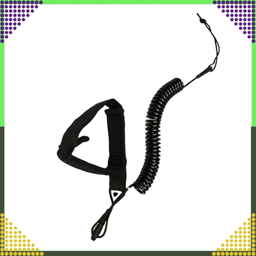 Saugumas ant vandens dėl spiralės formos pavadėlio