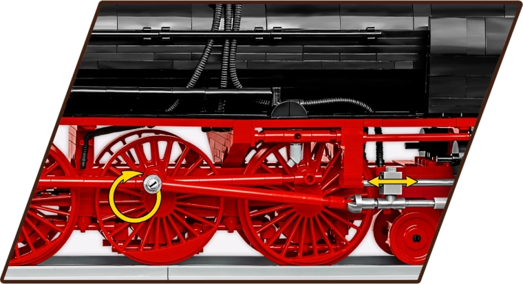 Realistiška važiuoklė ir ratų mechanizmas
