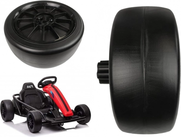 Rear wheel for go-kart