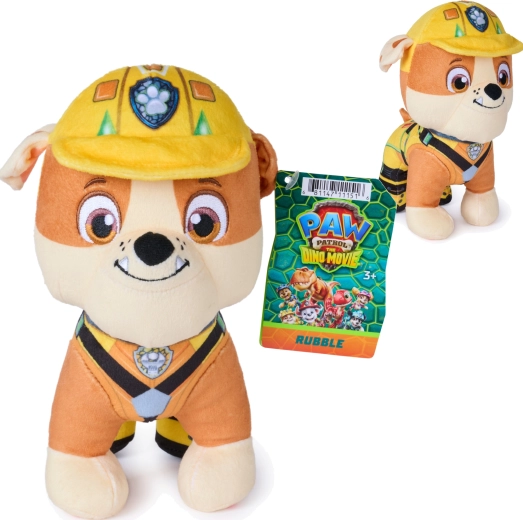 Paw Patrol pliušinis žaislas Rubble Dino filmas 20 cm