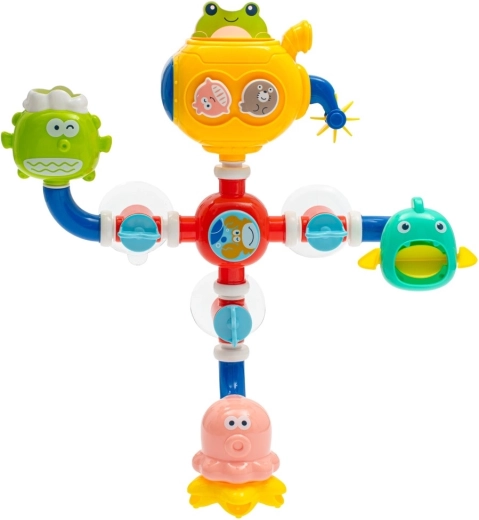 Vandens žaislas voniai su vamzdelių sistema BABY MIX