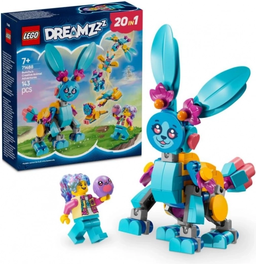 LEGO® DREAMZzz™ 71488 Bunchu kūrybiniai gyvūnų nuotykiai