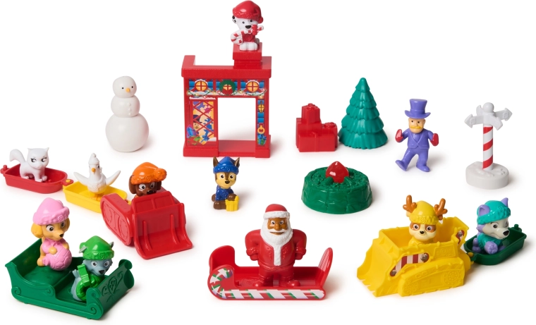 Figūrėlės ir priedai žiemos nuotykiams