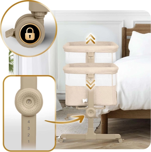 Adjustable height on both sides