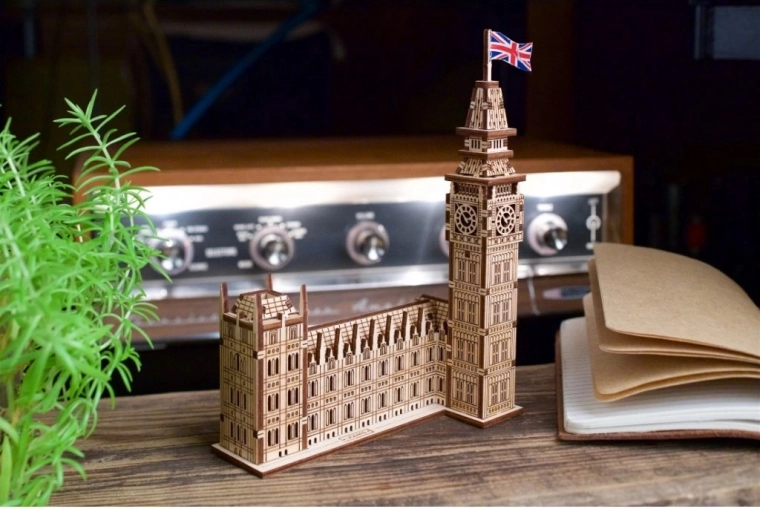 Iconic Big Ben as a stylish decoration