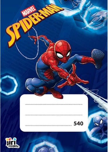 A5 School Notebook Spider-Man 540 Unlined (40 sheets)