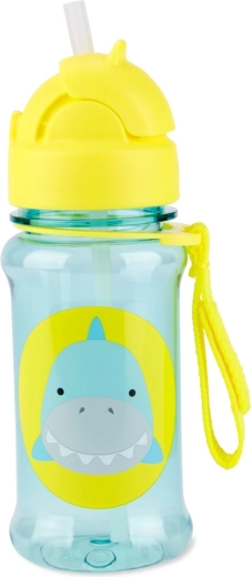 Skip Hop Zoo tritaninis buteliukas su šiaudeliu vienaragis 355 ml