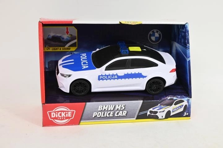 Dickie SOS policijos automobilis BMW M3/M5 15 cm