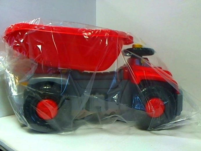 Vaikiškas paspiriamasis automobilis – savivartis