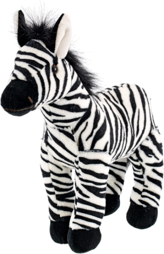 Plush Zebra 28 cm for Babies