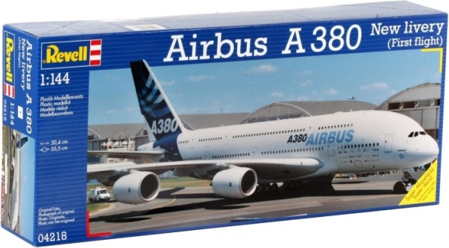 Plastic model REVELL Airbus A380 1:144 First Flight