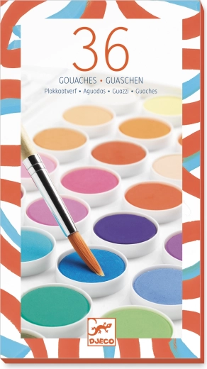 DJECO Maxi Watercolor Paint Set