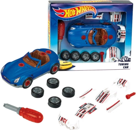 Tuningavimo rinkinys HOT WHEELS – prisukamas automobilis 2in1 KLEIN