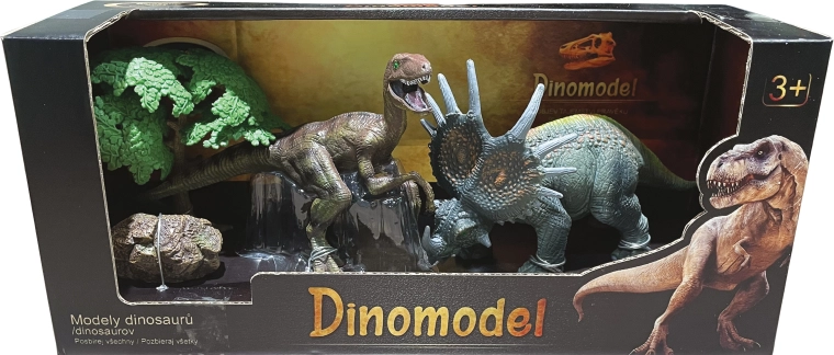 Dinozaurų pasaulis – dinozaurų figūrėlių rinkinys, 4 rūšys